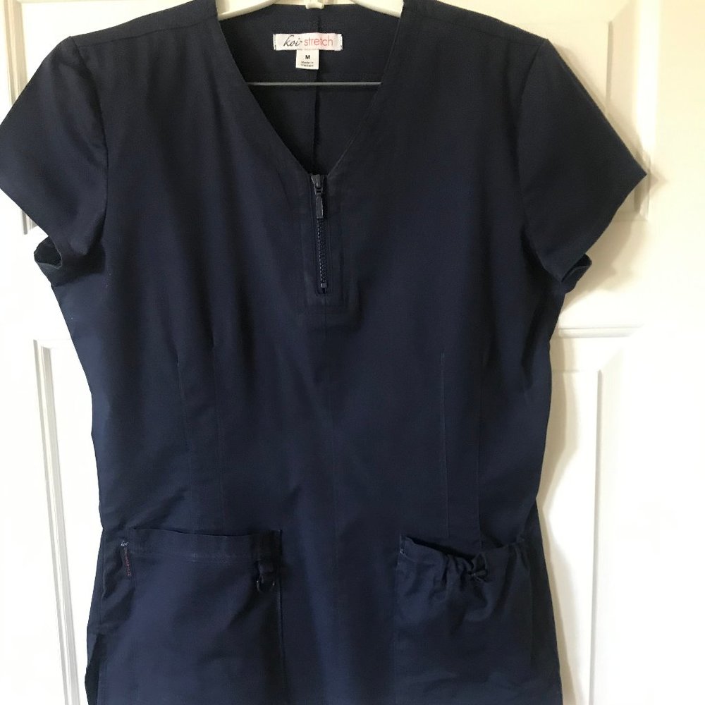 Koi Stretch Scrub Top-Women-Medium